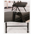 QTZD-001 wholesale cheap brown metal folding yoga chair